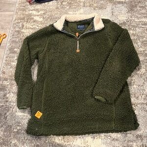 Simply southern faux fur quarter zip